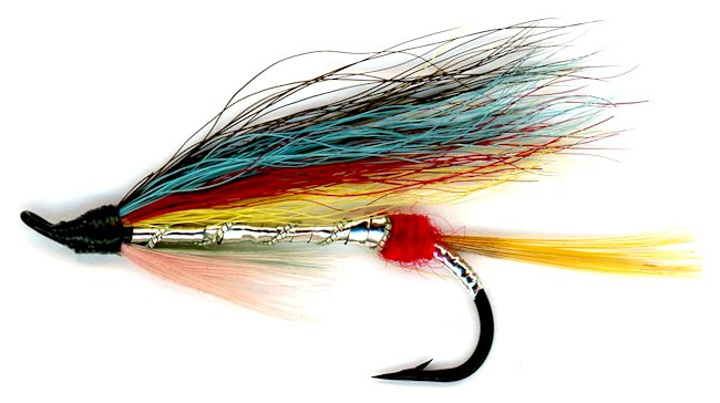 The Silver Wilkinson Salmon Single Hook Fly 
