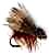 Dark Wing Brown Elk Hair Caddis (Sedge) Fly