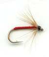 Red Soft Hackle Wet Fly pattern