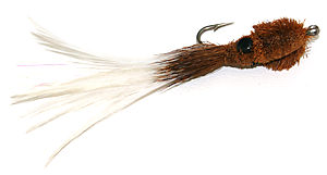 Brown Squid Saltwater Fly for tarpon fishing