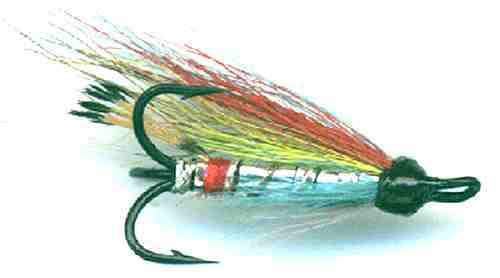 The Silver Wilkinson Treble Hook Salmon Fly