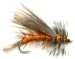Orange Stimulator Attractor Dry Fly pattern