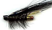 Stoats Tail 1 Inch Copper Salmon Tube fly pattern