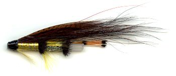 The Yellow Torrish 1 1/2 Inch Plastic Salmon and Steelhead Tube Fly