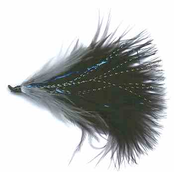 The Black and Blue Winter Steelhead Alaskabou Streamer