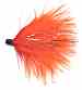 Winter Steelhead Soft Hackle Red and Orange Marabou Tube Fly