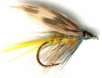 Yellow Invicta Caddis Sedge Wet trout Fly fishing pattern